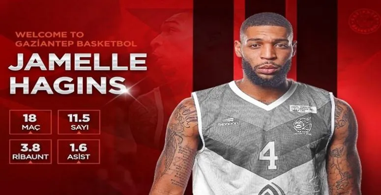 Jamelle Hagins, Gaziantep Basketbol’a transfer oldu !!