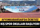 Afyonkarahisar’da Ücretsiz Kış Spor Okulları Başlıyor! – Spor