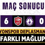 Afyonspor Deplasmanda Farklı Mağlup Oldu: 6-0 – Spor