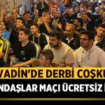 Bolvadin’de Derbi Coşkusu: Vatandaşlar Maçı Ücretsiz İzledi – Spor