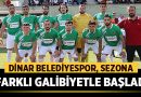 Dinar Belediyespor, Sezona 5-1’lik Farklı Galibiyetle Başladı – Spor