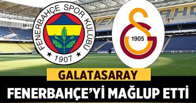 Fenerbahçe-Galatasaray Maç Sonucu: 3-1 – Spor