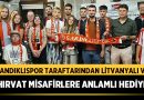 Sandıklıspor Taraftarından Litvanyalı ve Hırvat Misafirlere Anlamlı Hediye – Spor