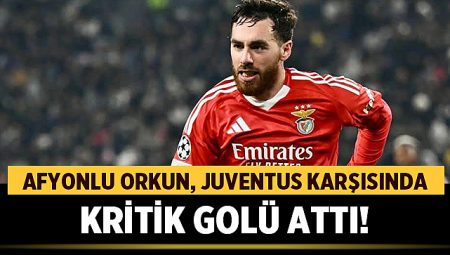 Afyonkarahisarlı Orkun Kökçü, Juventus Karşısında Kritik Golü Attı! – Spor