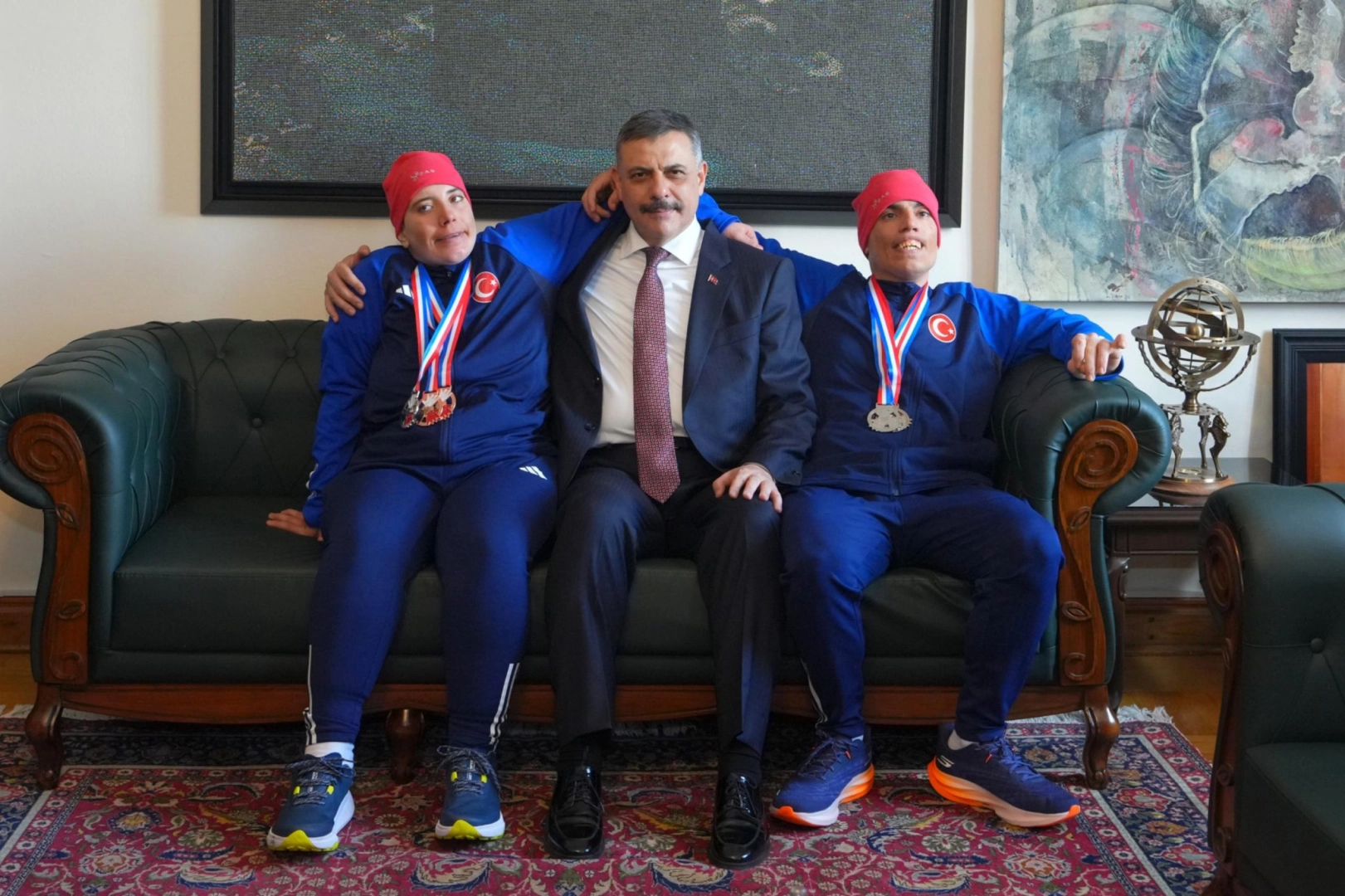 Bakan Çiftçi, Otizmli Sporcuların Dünya Başarısını Kutladı