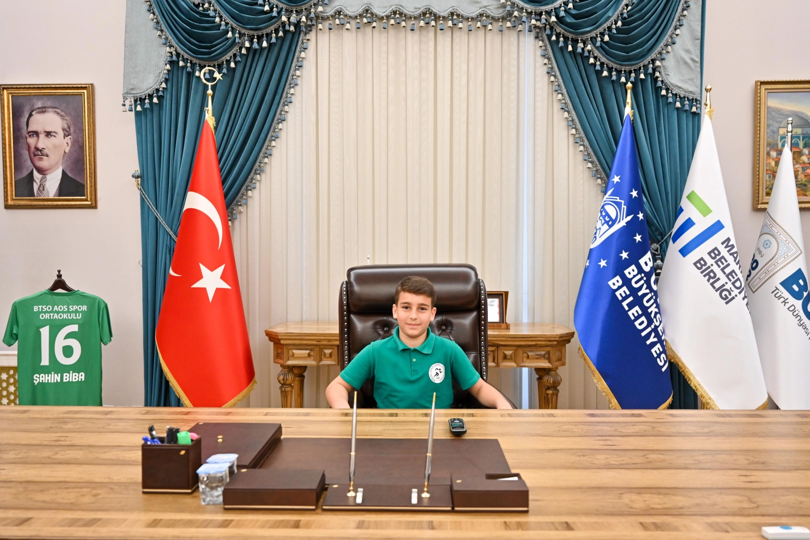 Dikkat çeken gelişme: 23 Nisan’da Büyükşehir’de başkanlık koltuğu çocukların