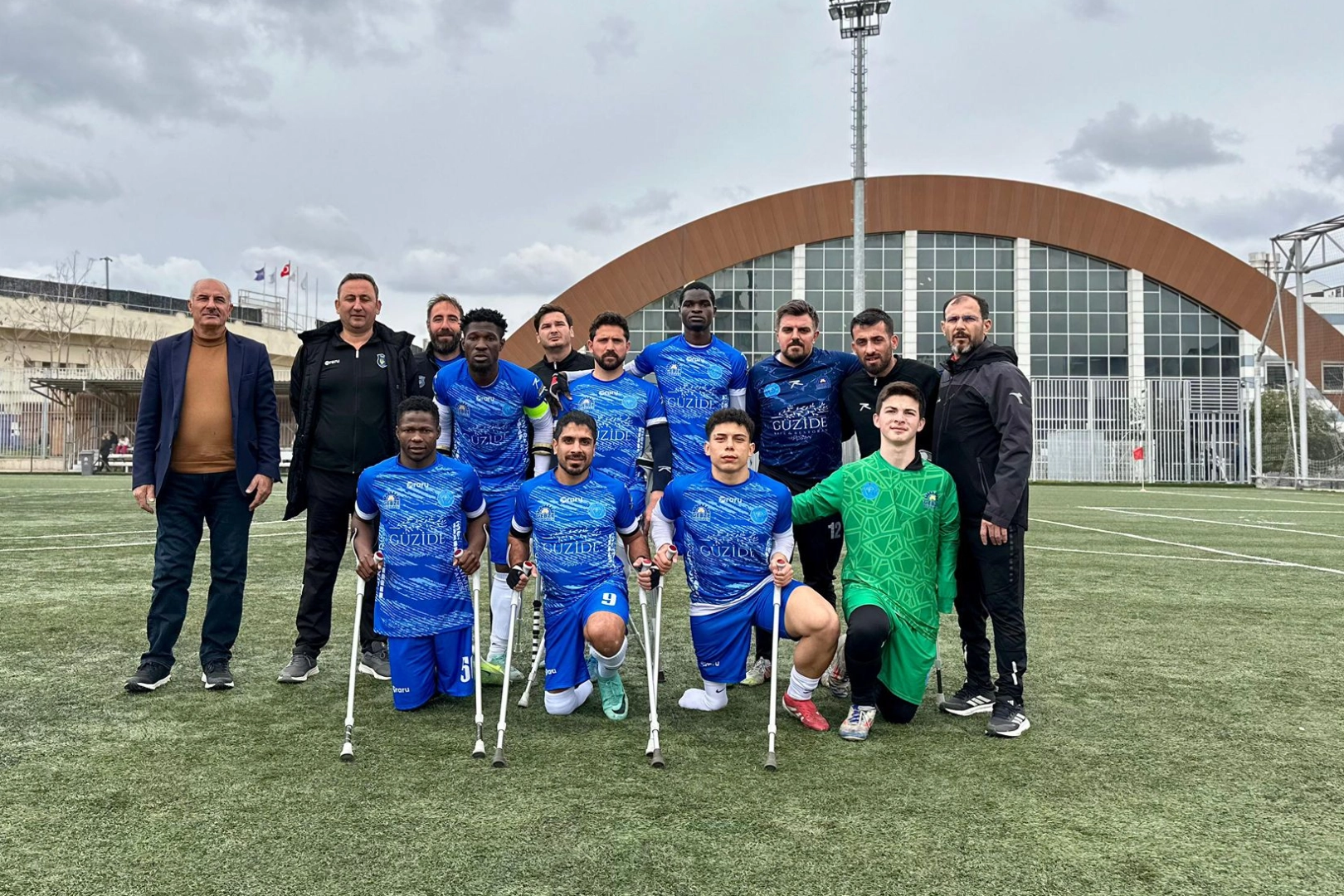 Gebze’de Ampute Futbol Takımı’ndan belirleyici galibiyet