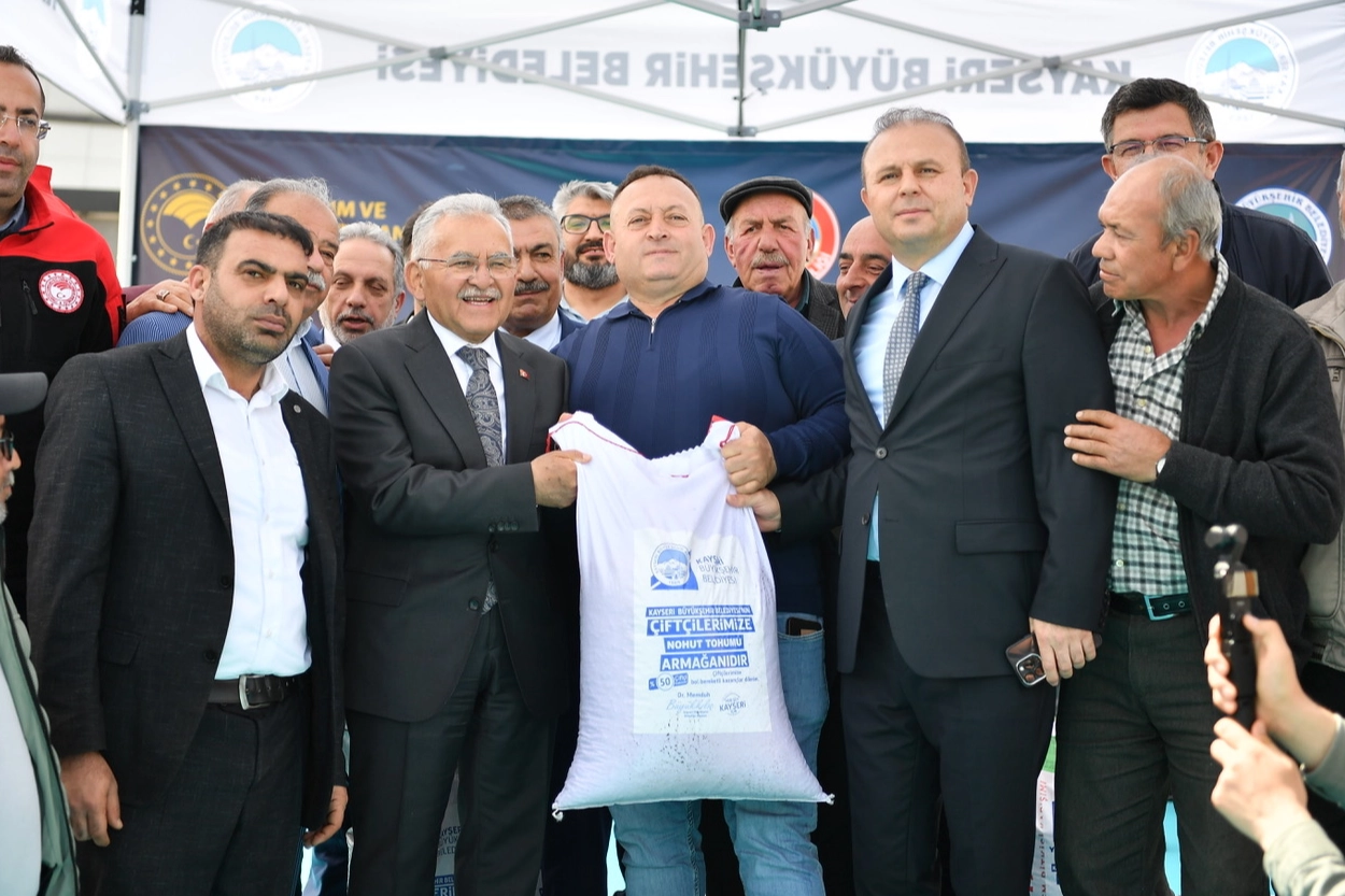 Kayseri Büyükşehir’den çiftçiye dev katkı