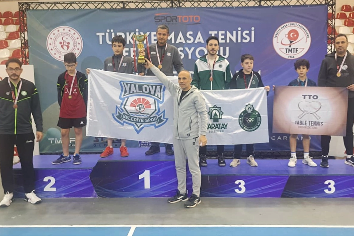 Konya’da masa tenisi ve halterde Karatay rüzgarı