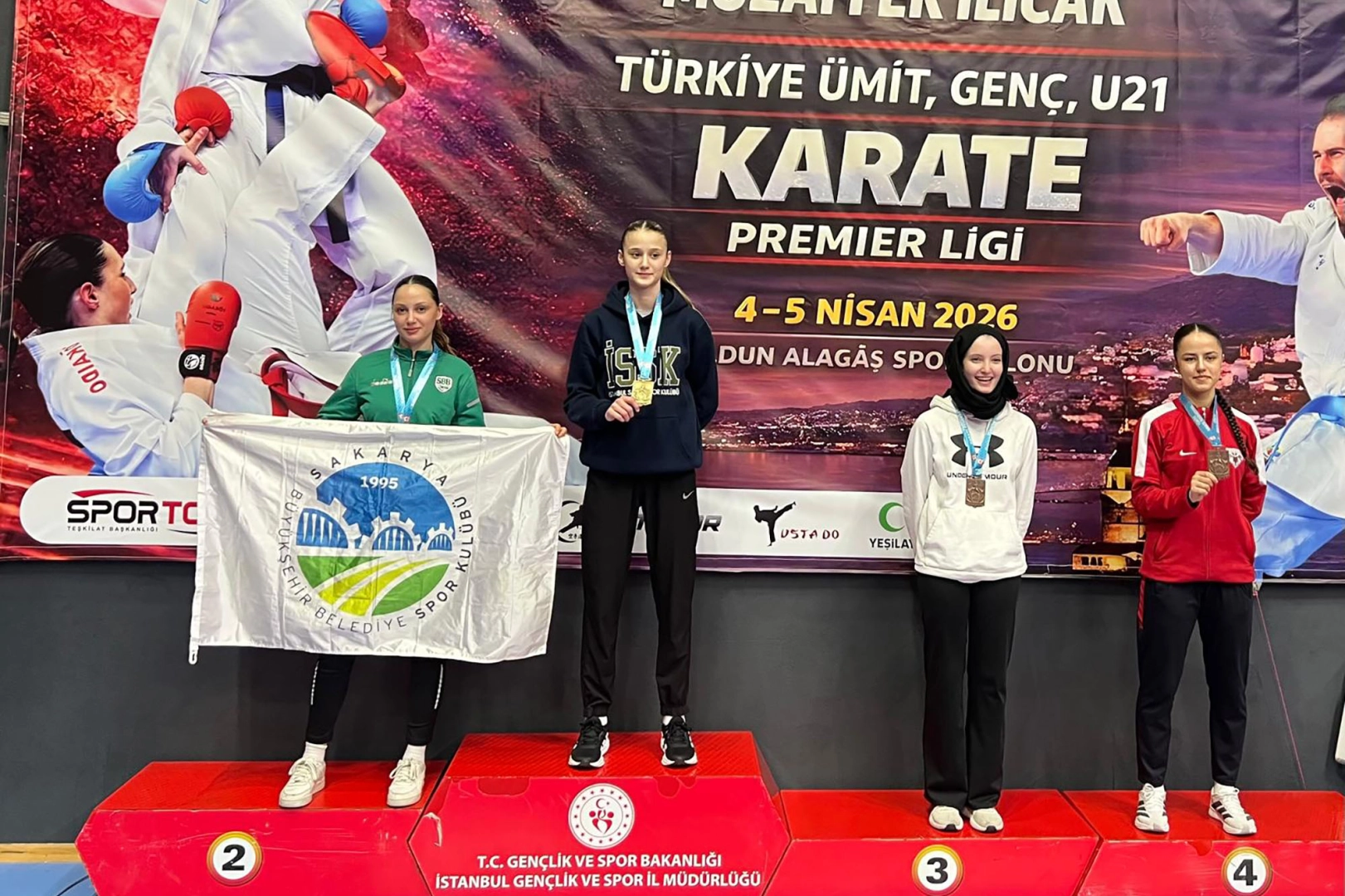 Sakaryalı sporculardan madalya yağmuru