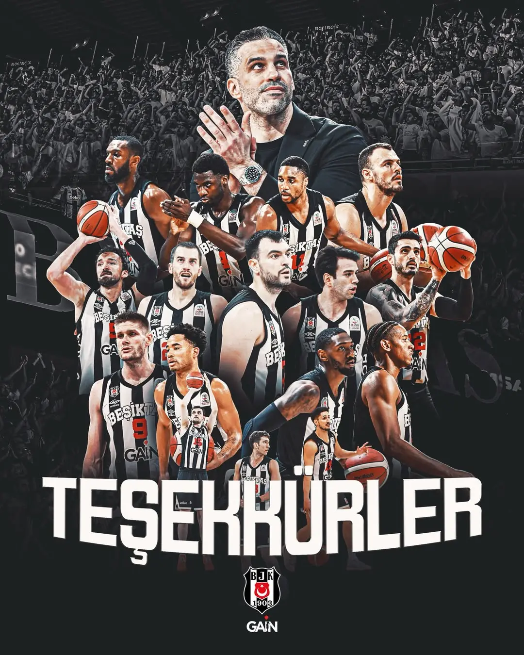 Beşiktaş Spor Kulübü’nden Taraftarlara Duygusal Teşekkür Mesajı