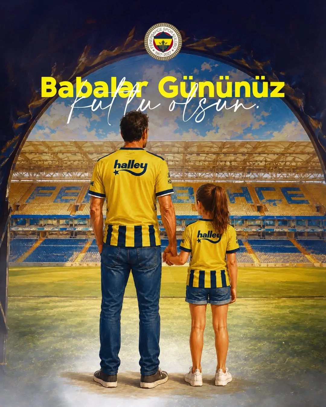 Fenerbahçe’den Babalar Günü’ne Anlamlı Kutlama