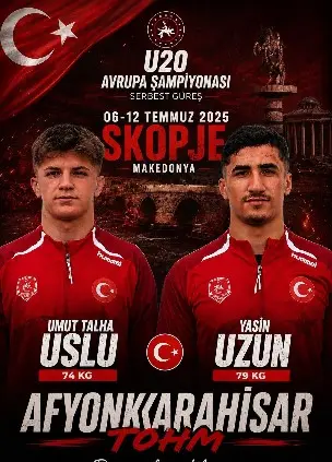 Genç Güreşçiler Avrupa Şampiyonası’nda Türkiye’yi Temsil Edecek