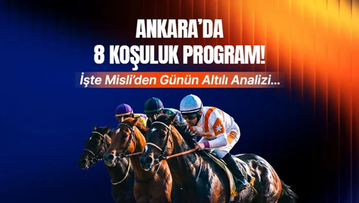 Ankara 75. Yıl Hipodromu’nda Heyecan Dorukta: Bugün Kaç Koşu Var?