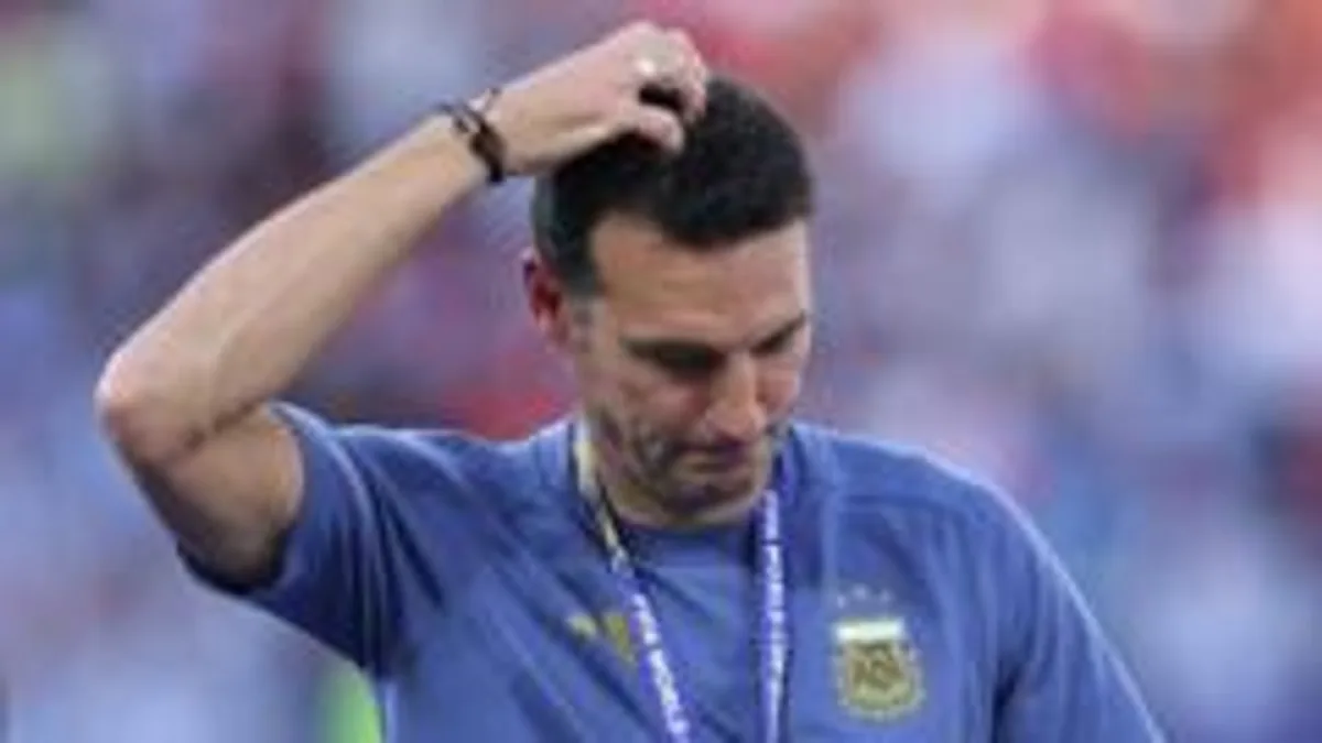 Lionel Scaloni’den Duygusal Veda: Arjantin Teknik Direktörü Gözyaşlarına Boğuldu