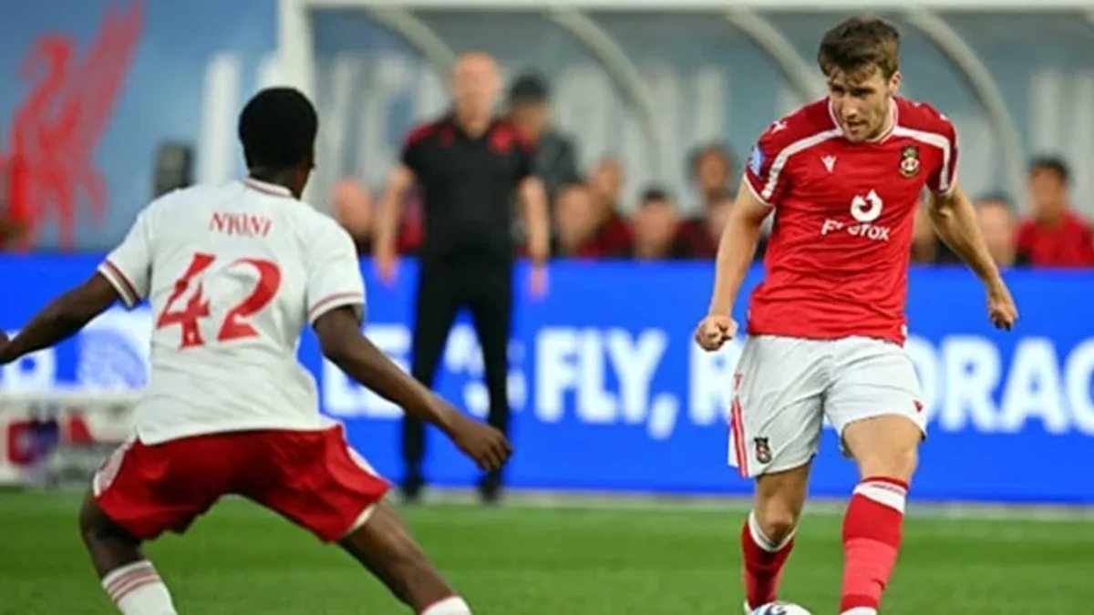 Liverpool, Wrexham Karşısında Rio Ngumoha Golüyle Kazandı